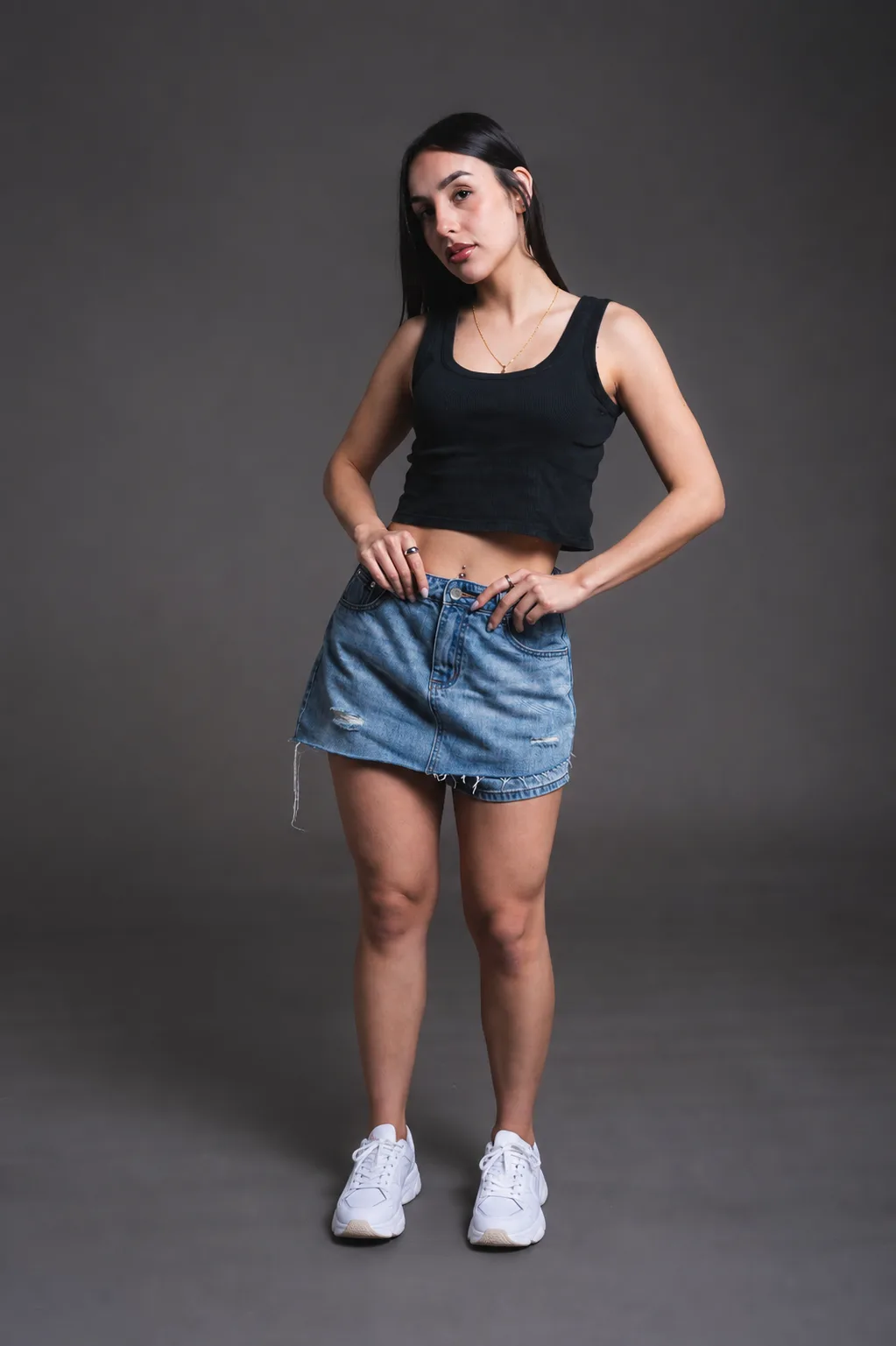 Short pollera Ice