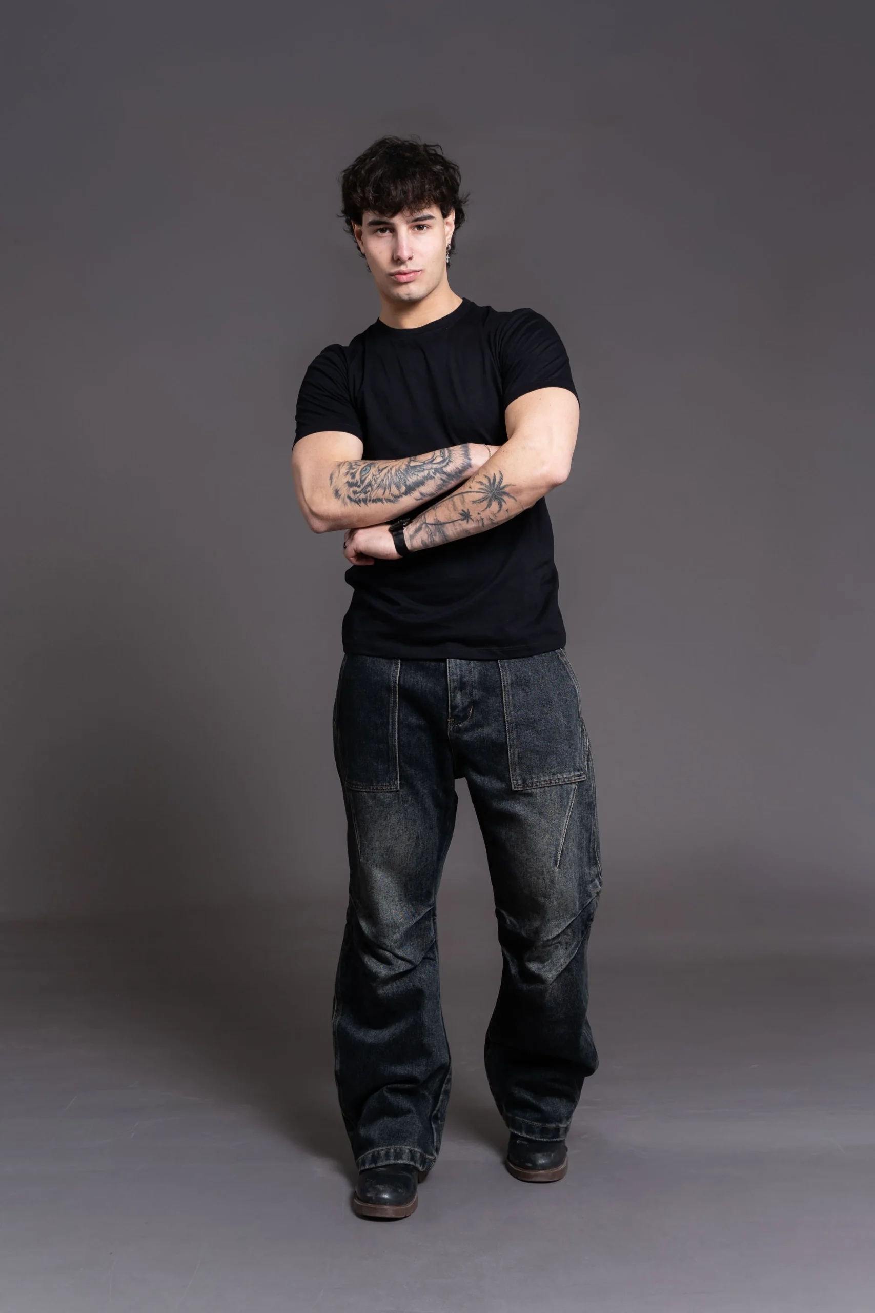 Baggy Utility Washed Black