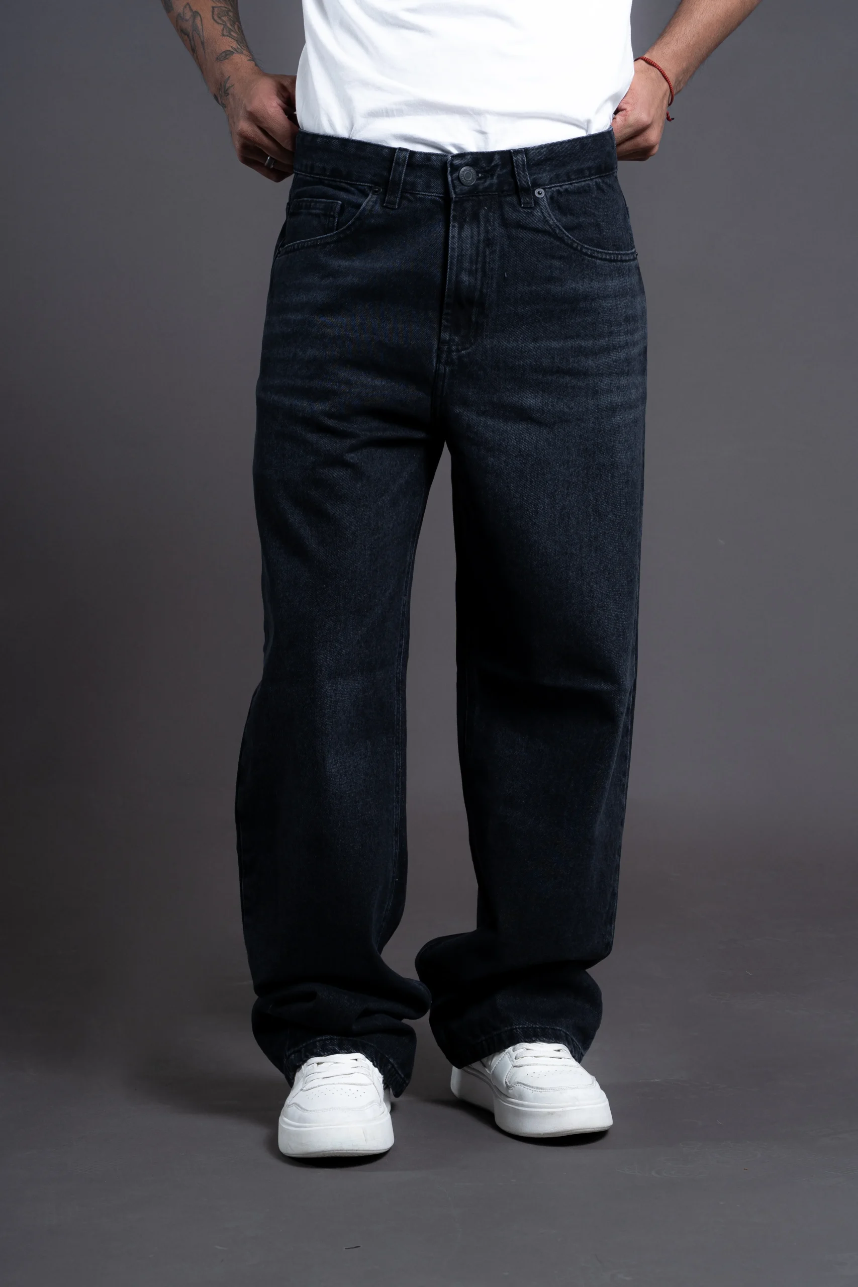 Jeans baggy black