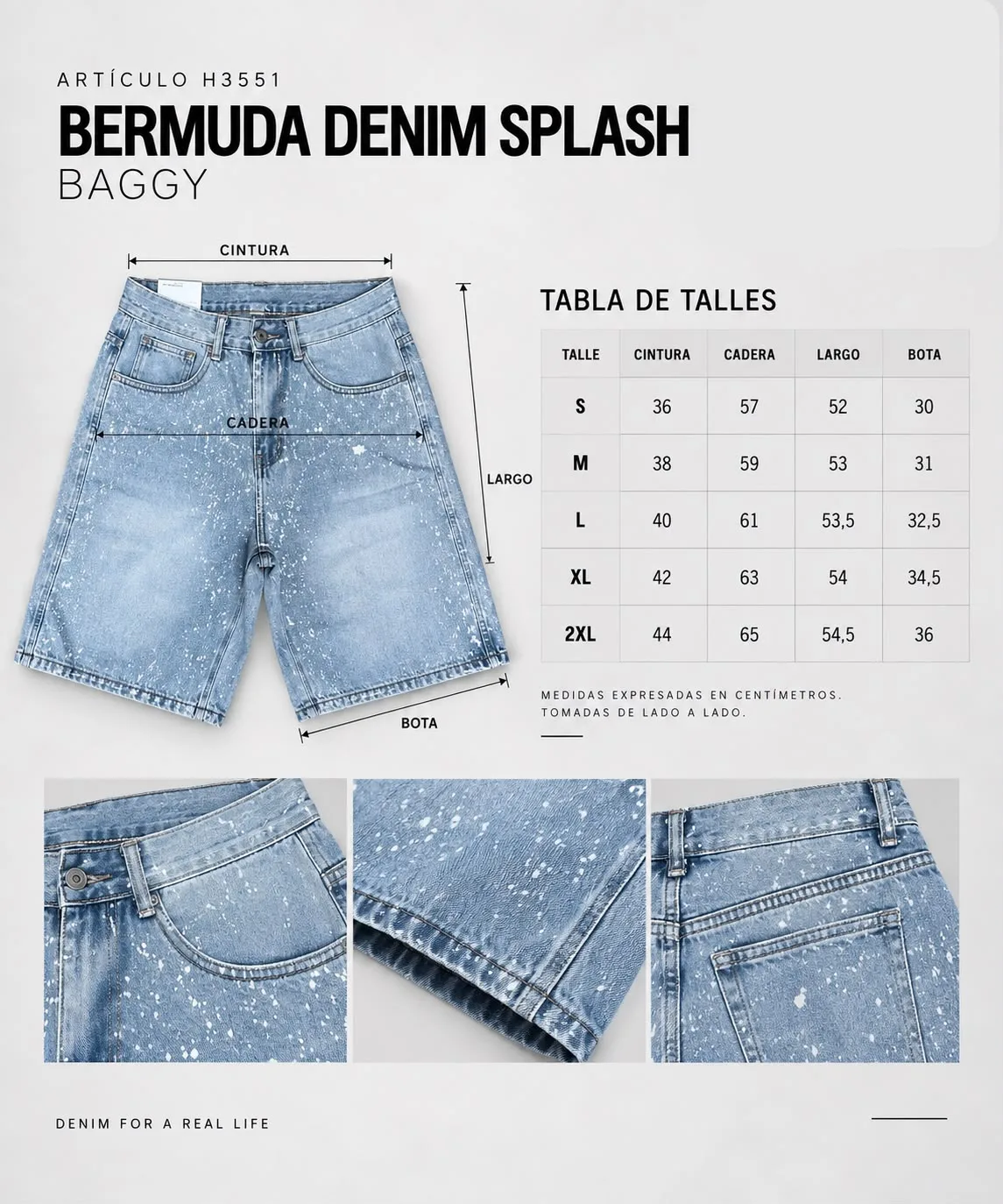 Bermuda denim - Imagen 5